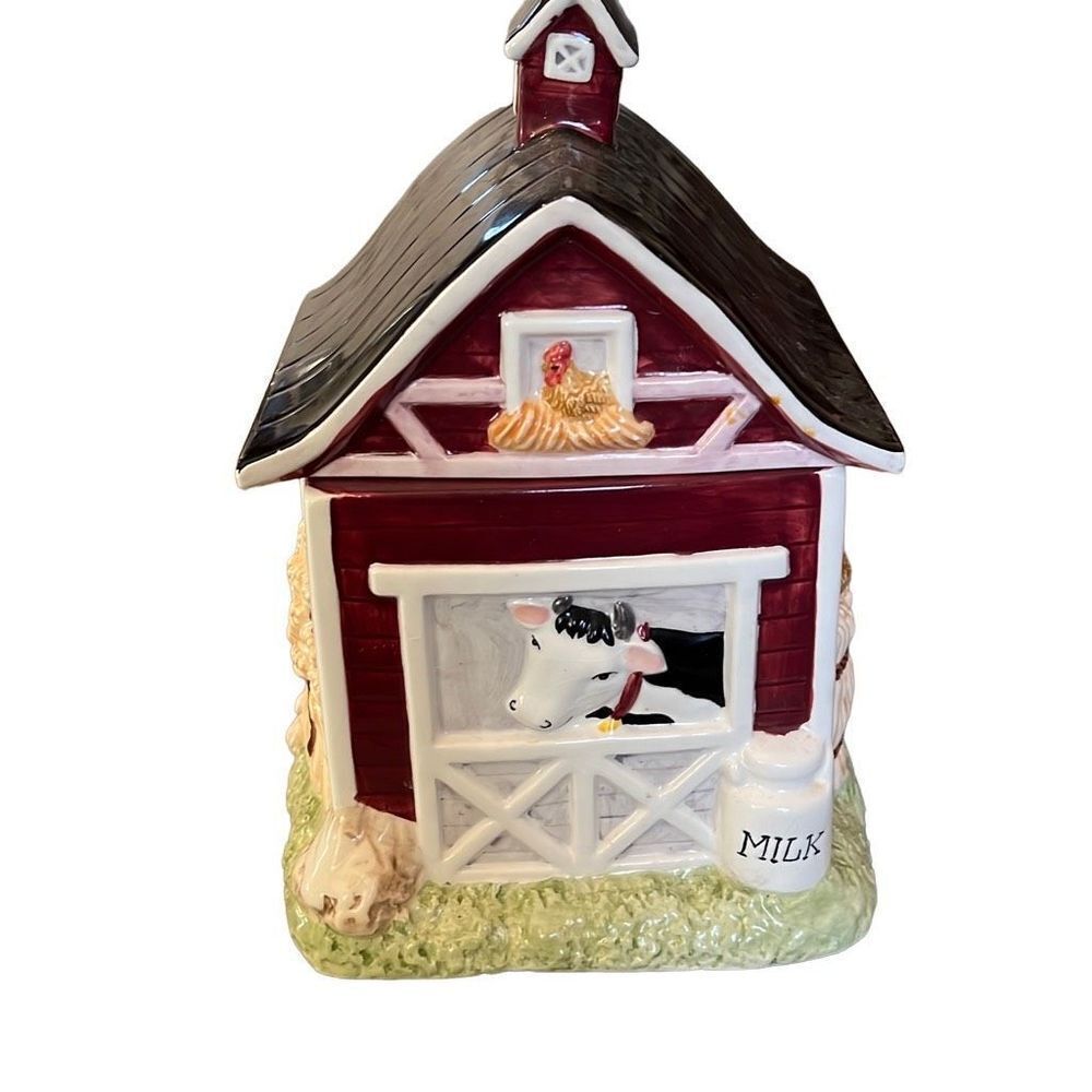 Vintage Barn & Farm Animals‎ Canister